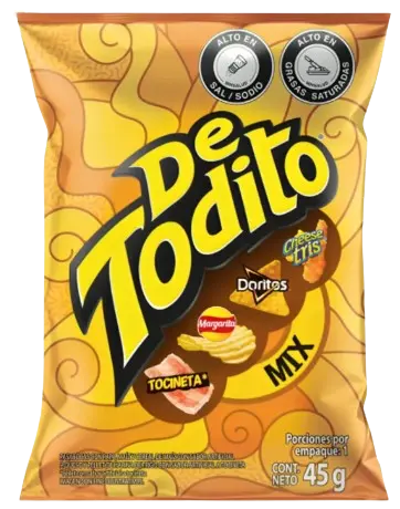 [5710052] DETODITO MIX Display x 6 Unidades x 45 gr 
