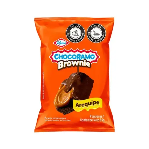 [5410004] CHOCOBROWNIE RAMO 65 gr Paquete x 6 Unidades
